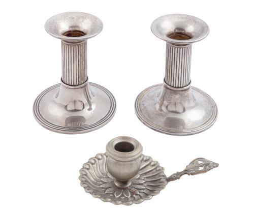 Candelero y plamatoria
