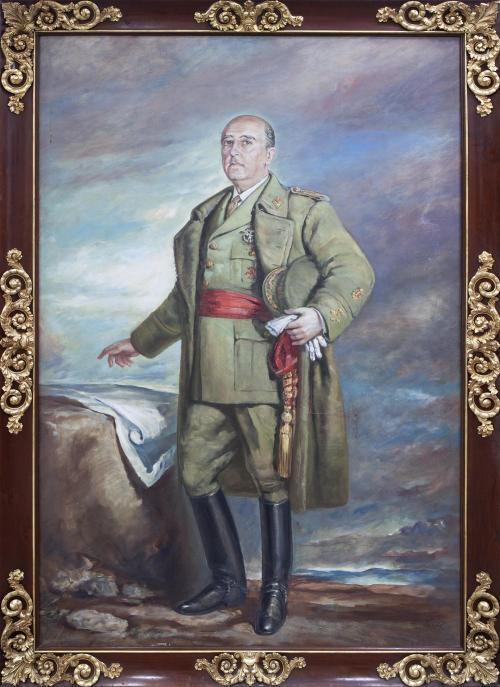 "RETRATO DEL GENERALÍSIMO FRANCISCO FRANCO"