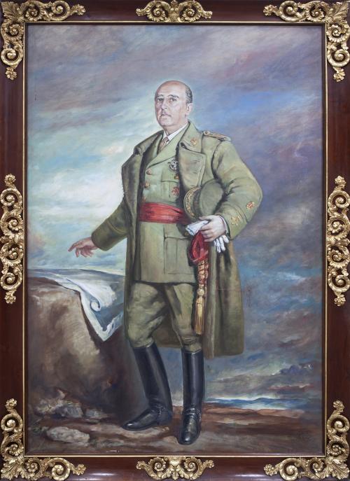 "RETRATO DEL GENERALÍSIMO FRANCISCO FRANCO"