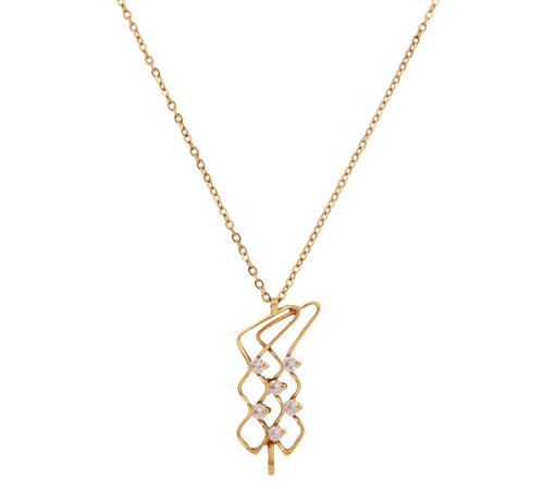 Colgante con cadena