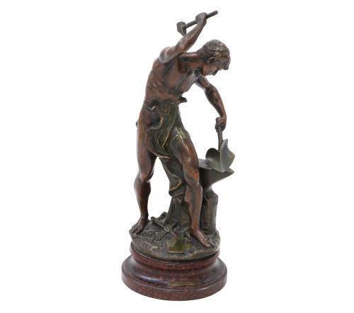 “FORGERON DE LA PAIX” DE JEAN BAPTISTE GERMAIN (1841-1910) 
