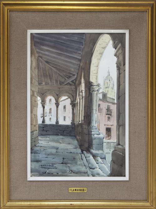 "ATRIO DE LA IGLESIA DE SAN MARTÍN (SEGOVIA)"