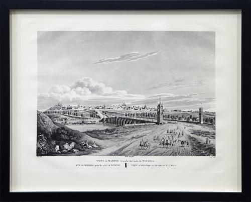 "VISTA DE MADRID TOMADA DEL LADO DE TOLEDO" (1806)