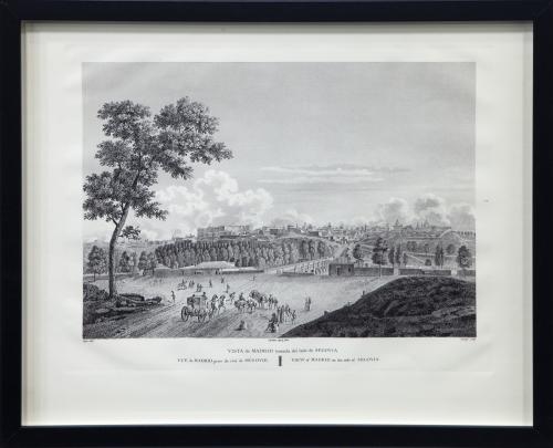 "VISTA DE MADRID TOMADA DEL LADO DE SEGOVIA" (1806)
