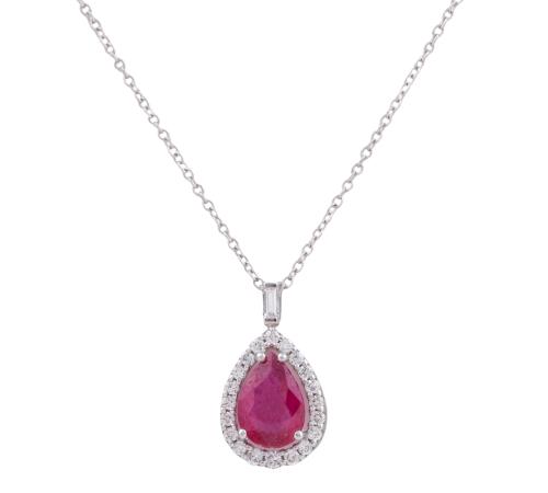 Colgante con cadena 