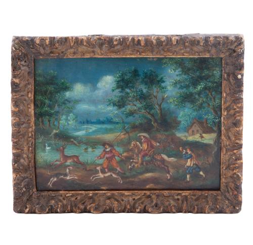 "ESCENA DE CACERÍA"