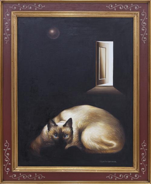 "EL GATO Y LA PUERTA"
